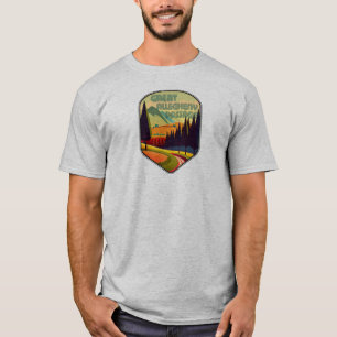 Große Allegheny-Passfarben T-Shirt