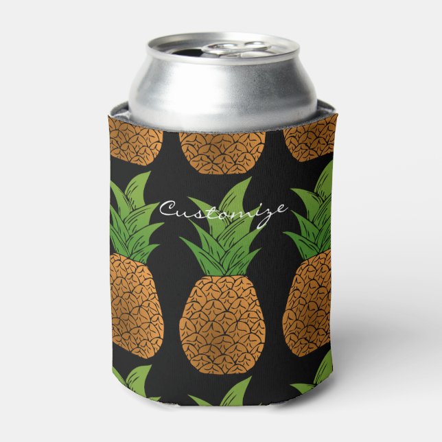 Große Ananas Thunder_Cove Dosenkühler (Kanne Vorderseite)