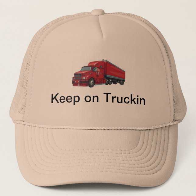 Große Anlage Truckerkappe (Vorderseite)