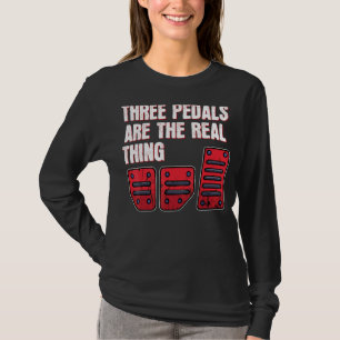 Große Anweisung Bremspedal für den Beschleuniger C T-Shirt