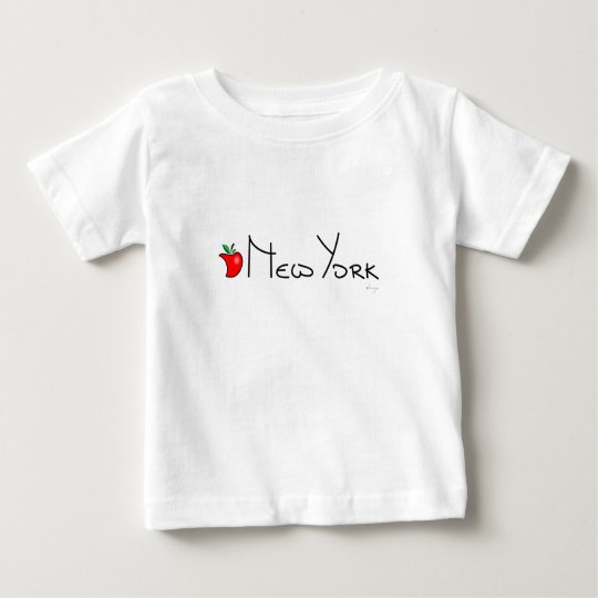 Große Apple Liebe New York cool Baby T-shirt