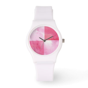 große Aquarellfahnen für Ihren Entwurf Armbanduhr