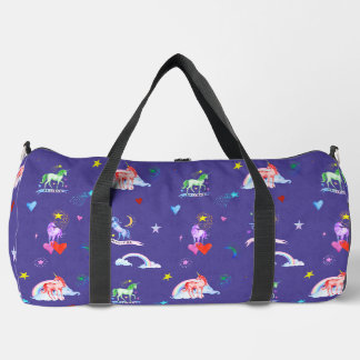Große Aquarellfarben Duffle Bag