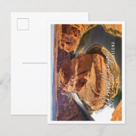 Große Aussicht auf den großen Canyon Nationalpark Postkarte