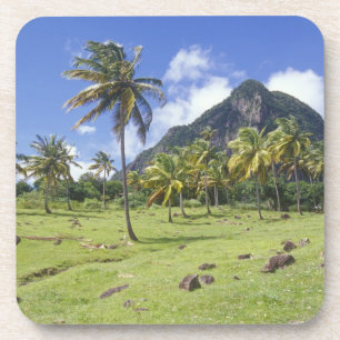 Grosse Aussicht auf den historischen Pfad im Untersetzer