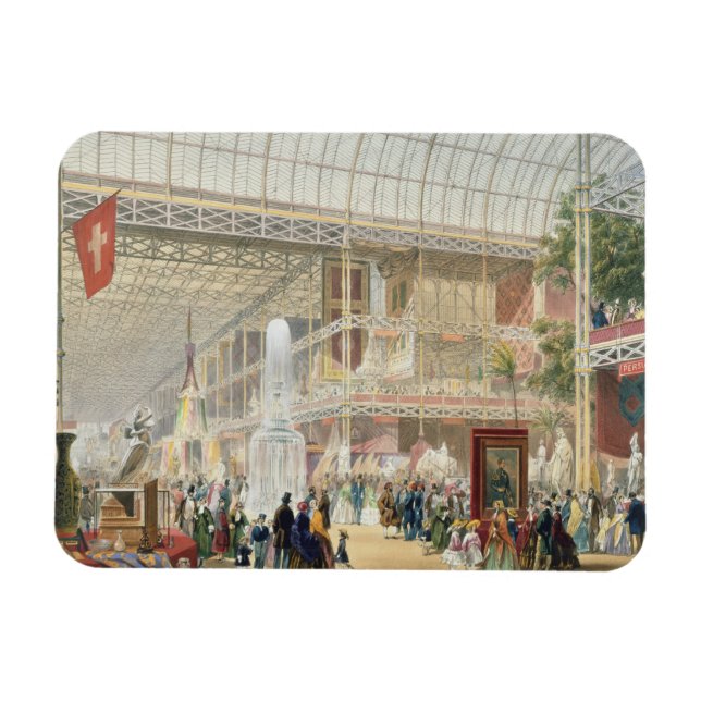 Große Ausstellung, 1851: Zentraler Transept des Cr Magnet (Horizontal)