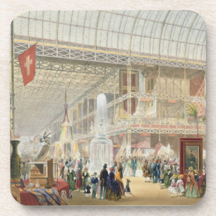 Große Ausstellung, 1851: Zentrales Transept des C Getränkeuntersetzer