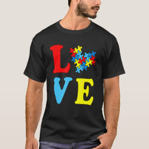 Große Autismus Bewusstseinsbildung Liebe Adorable T-Shirt
