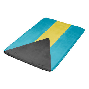 Große Badematte mit Flagge der Bahamas
