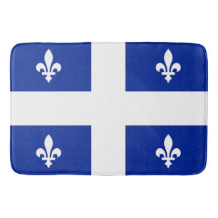 Große Badematte mit Flagge von Quebec