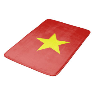 Große Badematte mit vietnamesische Flagge