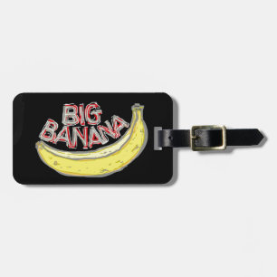 Große Banane Gepäckanhänger