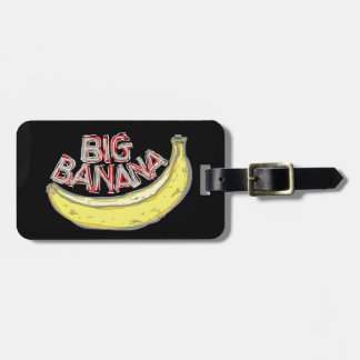Große Banane Gepäckanhänger