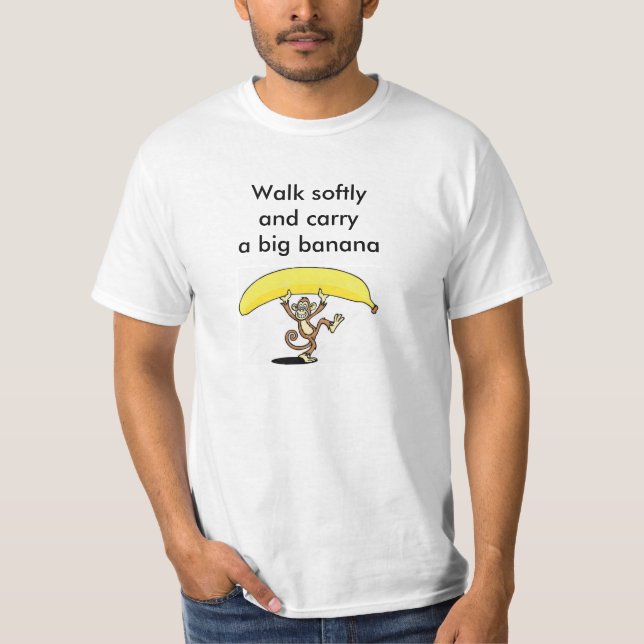 große Banane T-Shirt (Vorderseite)