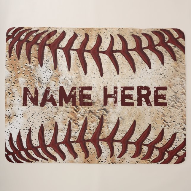 Große Baseball-Geschenke für Baseball-Liebhaber Sherpadecke (Vorderseite (Horizontal))