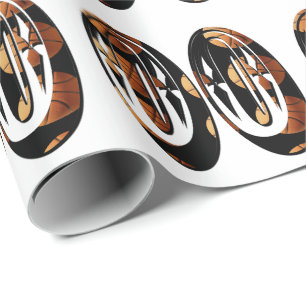 Größe Basketballspieler Nummer 00, Geschenkpapier