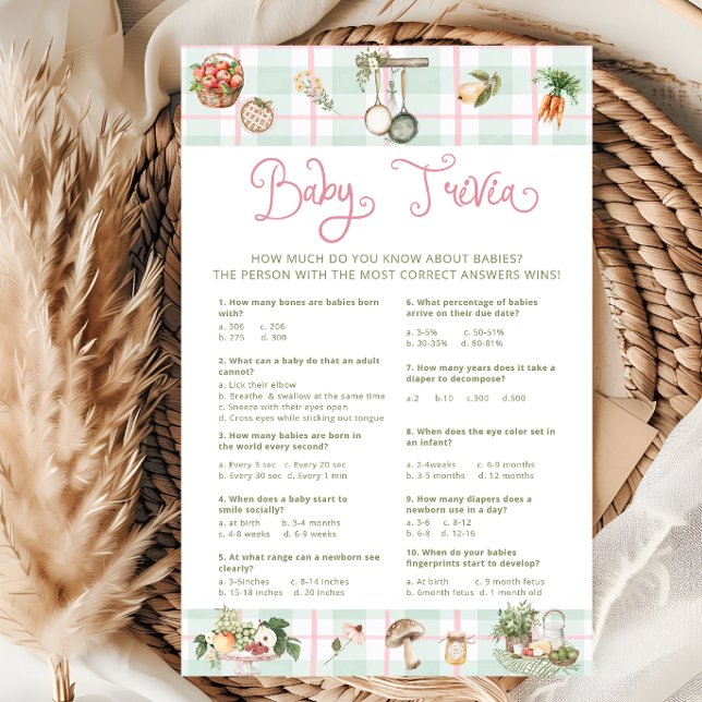 Grosse Bauern Markt Girl Baby Trivia Spiel (Von Creator hochgeladen)