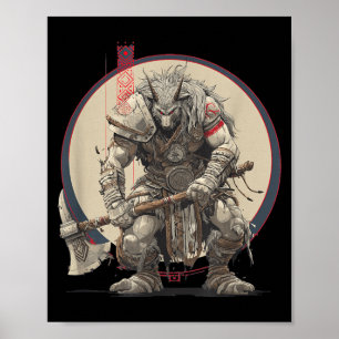 Große Berserker-Kostüm Poster