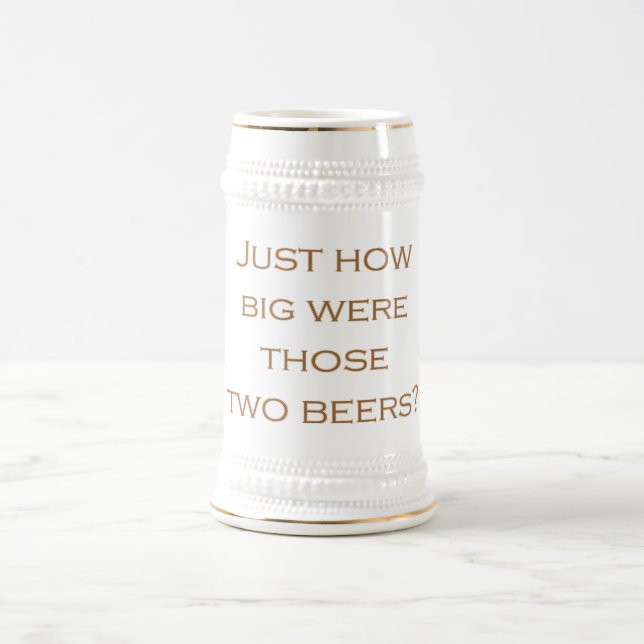 Große Biere Bierglas (Mittel)