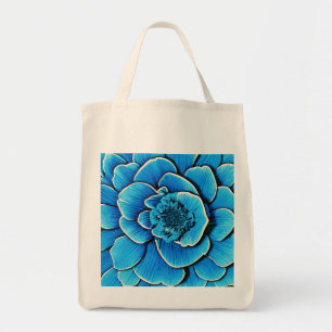 Große Blaue Kamelie Blossom Tragetasche