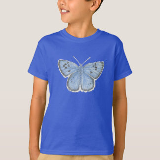 Große Blauer Schmetterling-T - Shirt
