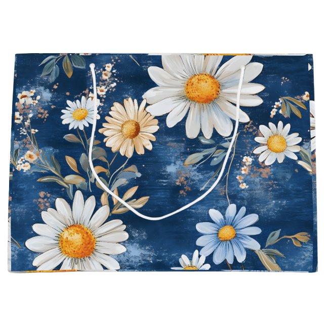 Große Blume Große Geschenktüte (Vorderseite)