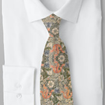 Große Botanticals Bloral Grau Orange Olive |