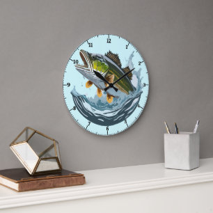 Grosse Bouche Basse Stricting Eau Surface Horloge