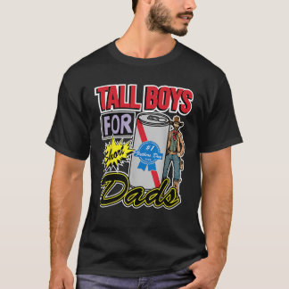 Große Boys für Kurze Könige Väter Vatertag Beer Lo T-Shirt