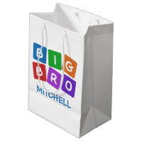 Große Bro Name-Geschenktaschen