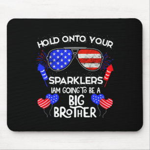 Große Bruder 4. Juli Schwangerschaftsankündigung Mousepad