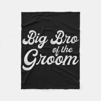Große Brüder der Groom Shirts für Männer Jungen1 Fleecedecke