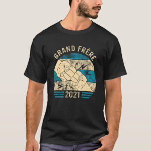 Große Brüder für Kinder Ankündigung von Schwangers T-Shirt
