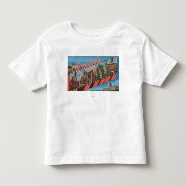 Große Buchstabe-Szenen - Canyonlands Nationalpark, Kleinkind T-shirt (Vorderseite)