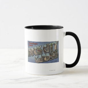Große Buchstabe-Szenen - Felsen-Stadt-Gärten, TN Tasse