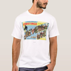 Große Buchstabe-Szenen, Grüße von 2 T-Shirt