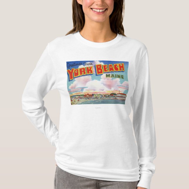 Große Buchstabe-Szenen, Grüße von T-Shirt (Vorderseite)