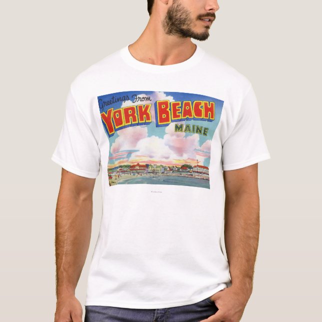 Große Buchstabe-Szenen, Grüße von T-Shirt (Vorderseite)