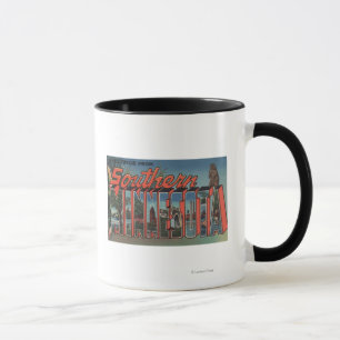 Große Buchstabe-Szenen Minnesotas (südlich) - Tasse