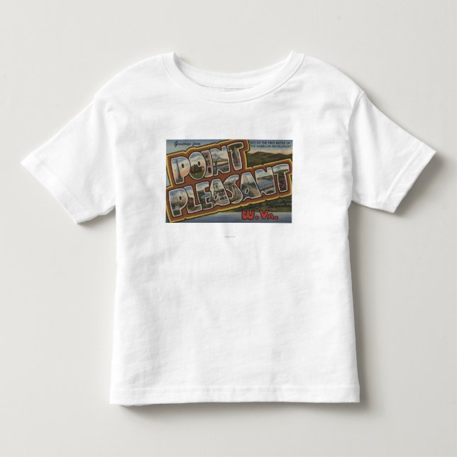 Große Buchstabe-Szenen - Punkt angenehm, WV Kleinkind T-shirt (Vorderseite)