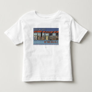 Große Buchstabe-Szenen - Wildwood-Durch-D-Meer, N Kleinkind T-shirt
