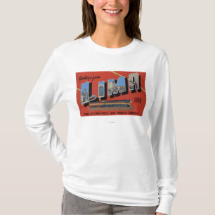 Große Buchstaben - Lokomotiven aus Lima sind Welt T-Shirt