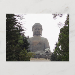 große Buddha-Bäume Postkarte