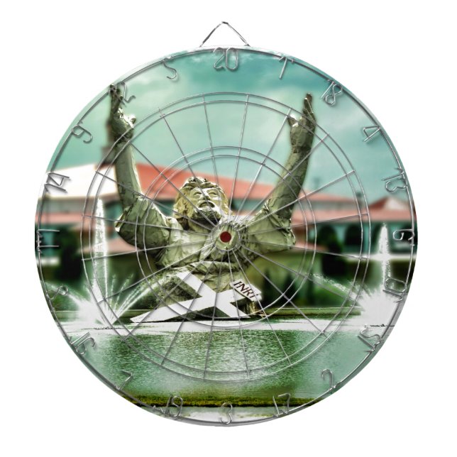 Große Butterjesus-Landung Jesus Dartscheibe (vorne)