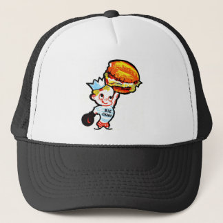 Große Champions-Hamburger Truckerkappe