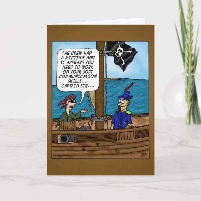 Große Chef-Gruß-Karte Karte (Vorderseite)