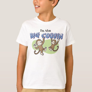 Große Cousin-Affemitteilung T-Shirt