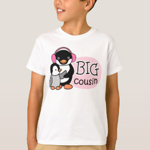 Große Cousinpenguin-T - Shirts