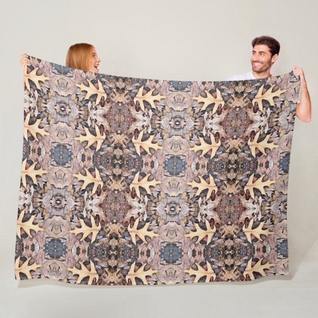 Grosse couverture en polaire (En situation)