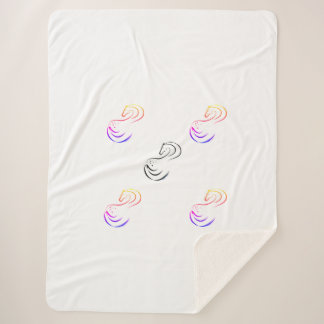 Grosse couverture en toison